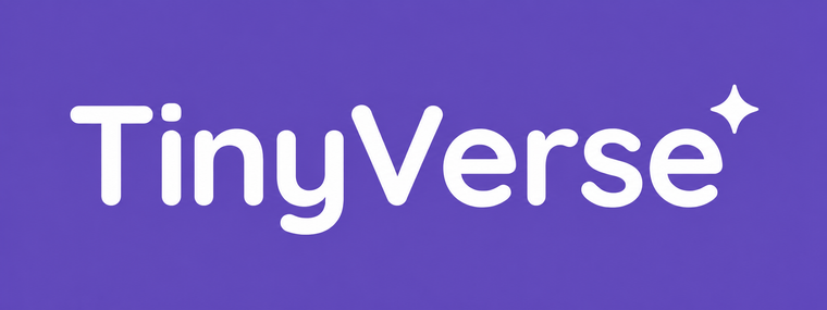TinyVerse white logo
